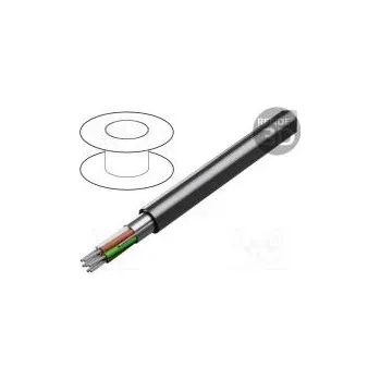 elektrický kabel BELDEN 9537 Vodič RS232 7x24AWG lanko Cu tienený,fólie Al-PET PVC 152m