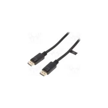 Video kabel Cable DisplayPort 1.4 DisplayPort plug,both sides 1m black