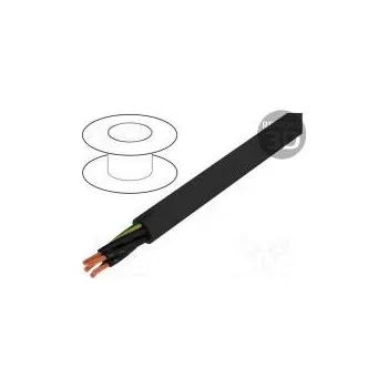 elektrický kabel BITNER S66216 Vodič BiT 1000 FR 10G1mm2 nestíněný 0,6/1kV Cu lanko černá