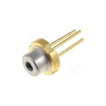 Měřící laser Diode laser 645÷660nm 7mW 9/28 TO18 THT 2.2÷2.5VDC red