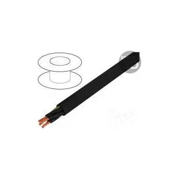 elektrický kabel HELUKABEL 10381 Vodič JZ-500-BK 5G4mm2 nestíněný 300/500V Cu lanko černá