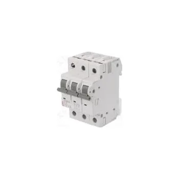 Jistič Jistič 230/400VAC Ijmen 2A Póly 3 DIN Průběh C 6kA IP20