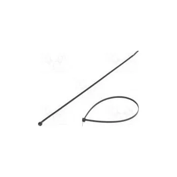 Datový kabel Cable tie L 370mm W 4.8mm polyamide 333N black Ømax 102mm