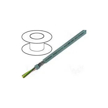 elektrický kabel HELUKABEL 20004 Vodič TRONIC-CY LiY-CY 5x0,14mm2 PVC šedá 350V CPR Eca