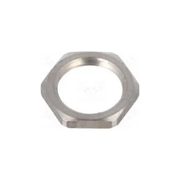 Matice HUMMEL 1.161.0900.08 Matice PG9 nerezavějící ocel 22mm Závit PG GM-INOX