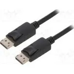 Cable DisplayPort 1.2 DisplayPort plug,both sides 3m black