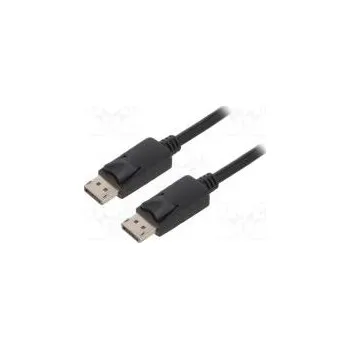 Video kabel Cable DisplayPort 1.2 DisplayPort plug,both sides 3m black