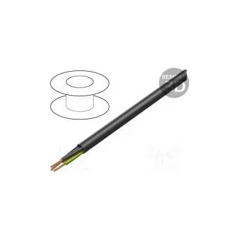 elektrický kabel BITNER H60790 Vodič BiT 1000 H 3G1,5mm2 nestíněný 0,6/1kV Cu lanko černá