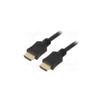 Cable HDMI 2.0 HDMI plug,both sides PVC 1.8m black 30AWG