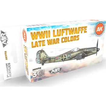 AK Interactive WWII Luftwaffe Late War Colors SET 3G