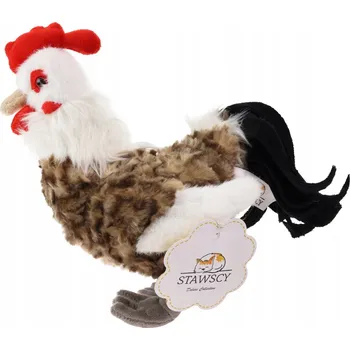 plyšák PLYŠOVÝ KOHOUT FERNANDO slepice KUŘE plyšák plyšák 27 cm