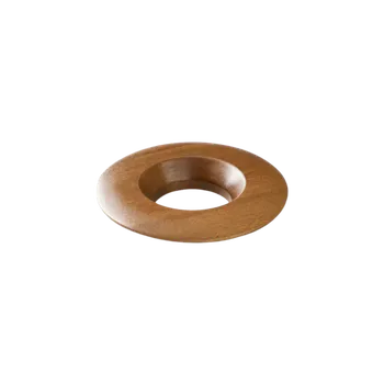 Mýdlenka Origami dřevěný držák dripperu hnědý