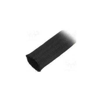 Polyesterové opletení Ø opletení 10÷13mm PET,polyester černá