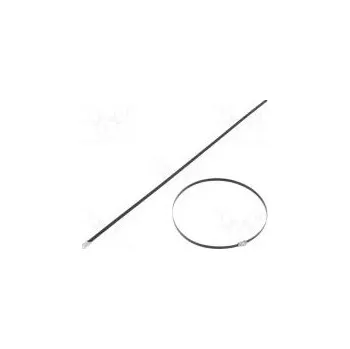Datový kabel Cable tie L 362mm W 4.6mm acid resistant steel AISI 316 445N