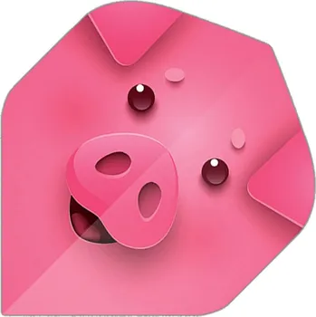 Příslušenství pro šipky Letky Designa Motley Collection Standard No2 Pig