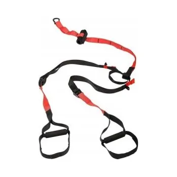 Cvičební pásy TXR GRG-TX-001, pogumované, 266 cm, černé - N SportPlus