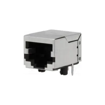 Elektrická zásuvka Zásuvka RJ45 PIN 8 stíněný Uspořádání výv 8p8c THT na PCB