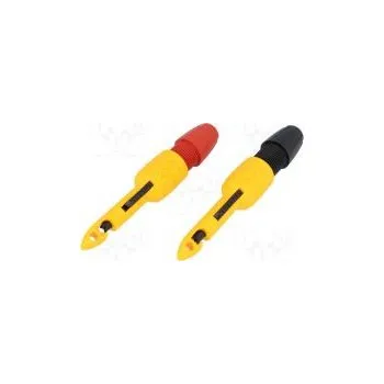 Měřicí kabel Měřicí hrot černá a červená Velikost zdířky 4mm 60VDC