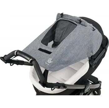 Slunečník ke kočárku Altabebe 7014 sluneční clona Deluxe varianta: 7014-33 světle šedá