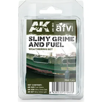 AK Interactive SLIMY GRIME AND FUEL SET