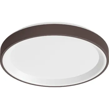 Linea Light Iside, hnědé stropní/nástěnné svítidlo, 34W LED 2700K, prům. 45,2cm