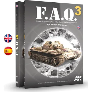Modelářská barva AK Interactive FAQ3 Vehículos Militares - Spanish