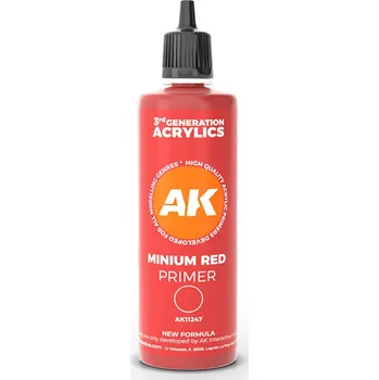 AK Interactive Minimum red surface Primer 100 ml. 3GEN