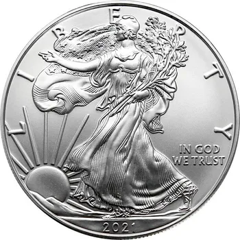 Stříbrná investiční mince American Eagle 1 Oz 1 oz