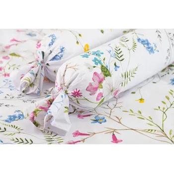 Povlak na polštářek Podpěrová s.r.o. Povlak na váleček LOUKA Velikost: Povlak na válec s krajkou BAVLNA N