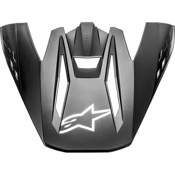 Motodoplněk kšilt pro přilby S-M5 SOLID, ALPINESTARS (černá matná) 2022