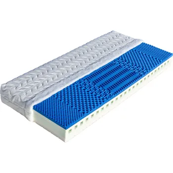 Matrace Matrace Dřevočal Zafora 90x220 cm, Úplet - sendvičová ortopedická matrace zdravotní oboustranná