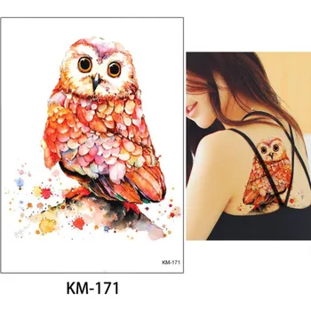 Odstranitelné tetování B-TOP Voděodolné dočasné tetování SOVA KM-171