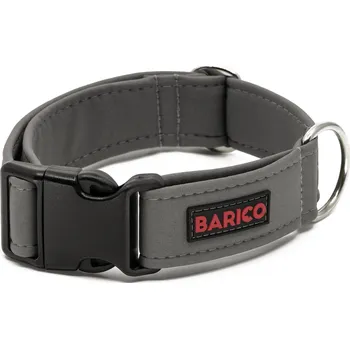 Obojek pro psa Obojek pro psa BARICO Stone Gray Typ: bez spony, Délka obvodu: M, Šířka: 2 cm