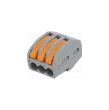 Instalační rychlosvorka pružinová svorka 0,2÷2,5mm2 450V 24A