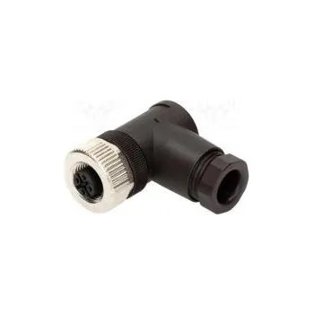 Elektrická zásuvka Zástrčka PIN 4 Konektor M12 zásuvka 4A šroubová svorka