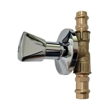 Skrytý ventil, průměr: 22 mm, mosaz - N BAUHAUS