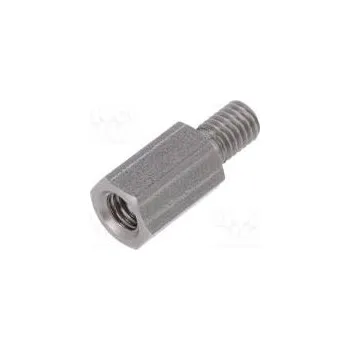 Spojovací materiál Distanční sloupek se závitem 12mm Vnit.závit M5 šestihranný