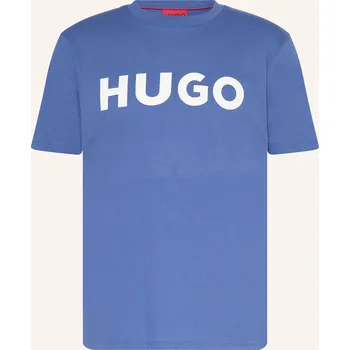 Pánská móda Hugo Pánské Tričko Dulivio, modrá, S