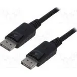 Cable DisplayPort 1.1 DisplayPort plug,both sides 3m black