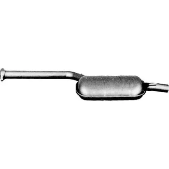 Výfukový systém Střední tlumič výfuku IMASAF 48.22.06