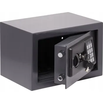 Trezor Nástěnný trezor Handmet s elektronickým kombinačním zámkem, šedý