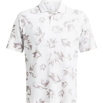 Under Armour Iso-Chill Edge pánské polo, white/tetra gray pánské, L