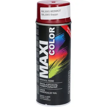 Barva ve spreji Akrylový lak Motip Maxi Color 400 ml RAL 3005 červená (červený)