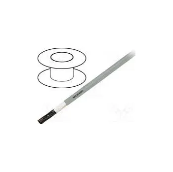 elektrický kabel HELUKABEL 15538 Vodič ovládací PURO-OZ-HF 2x0,75mm2 PUR šedá lanko Cu 5,3mm