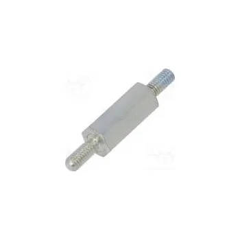 Matice Distanční sloupek se závitem 12mm Vněj.závit M2,5 ocel zinek