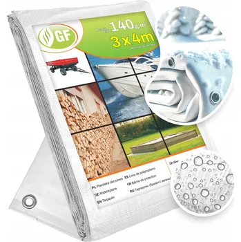 Krycí plachta Gardenflora Plachta 140 g/m2 3 x 4 m