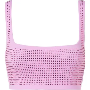 Podprsenka Sportovní podprsenka GOLDBERGH Crystal Miami Pink Růžová XS