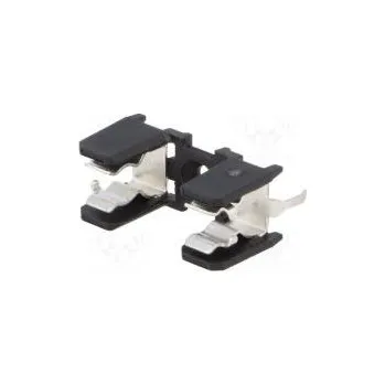 Autopojistky Zásuvka válcové pojistky Montáž THT 5x20mm -40÷85°C 10A 5mΩ