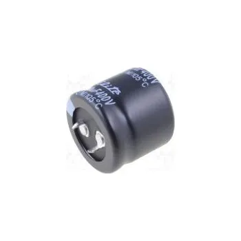 Kondenzátor Kondenzátor elektrolytický SNAP-IN 100uF 400VDC Ø30x25mm