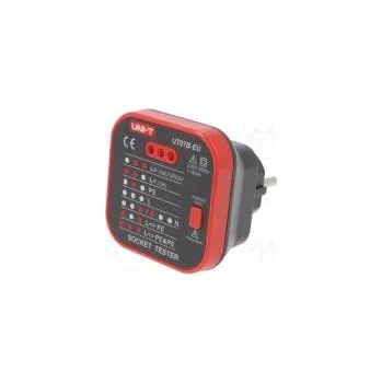 Zkoušečka Zkoušečka zkoušečka síťových zásuvek 3 LED Vidlice EU 230VAC